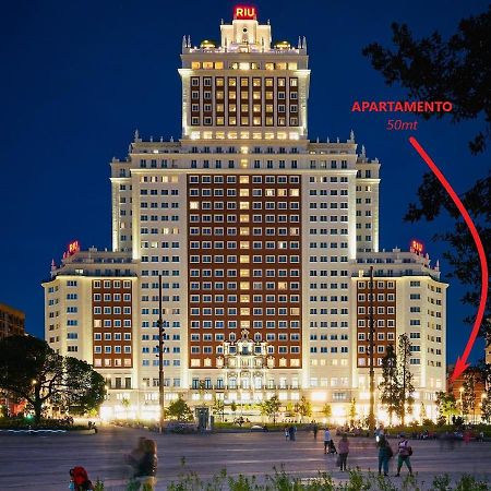 Centrico Plaza Espana - Gran Via II Madrid Eksteriør billede